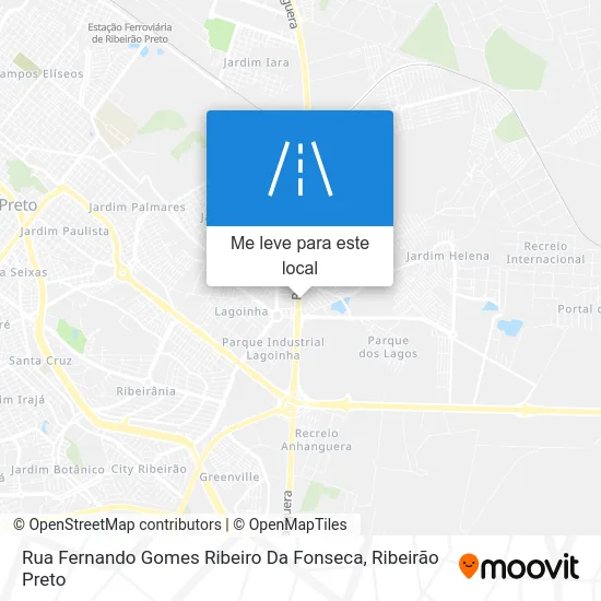 Rua Fernando Gomes Ribeiro Da Fonseca mapa