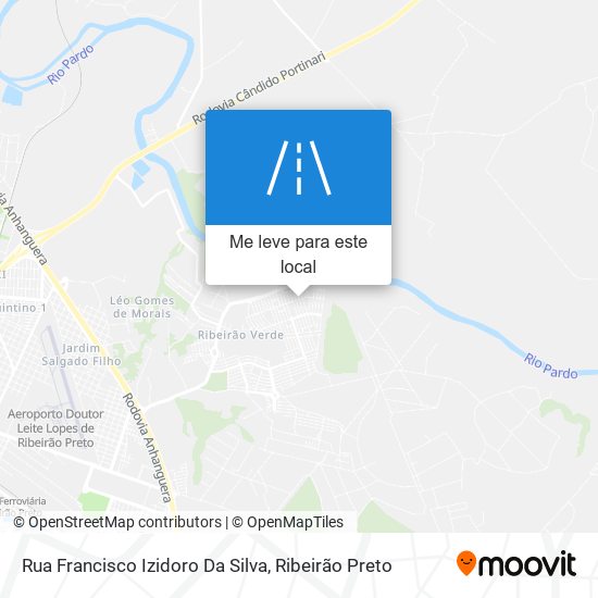 Rua Francisco Izidoro Da Silva mapa