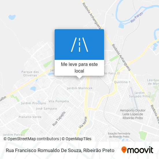 Rua Francisco Romualdo De Souza mapa