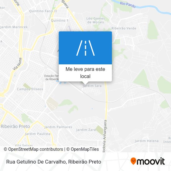 Rua Getulino De Carvalho mapa