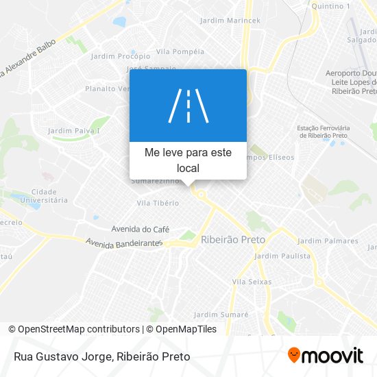 Rua Gustavo Jorge mapa