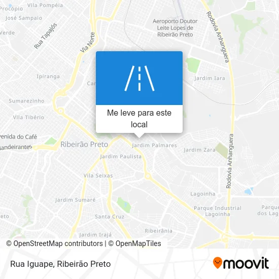 Rua Iguape mapa
