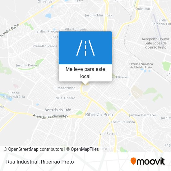 Rua Industrial mapa