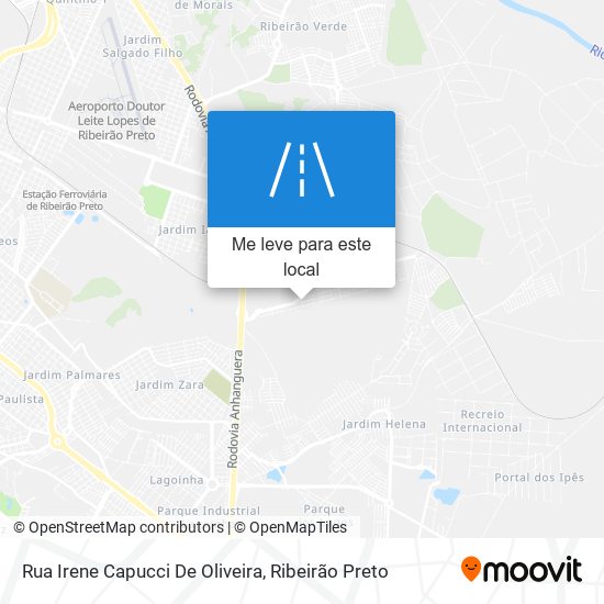 Rua Irene Capucci De Oliveira mapa