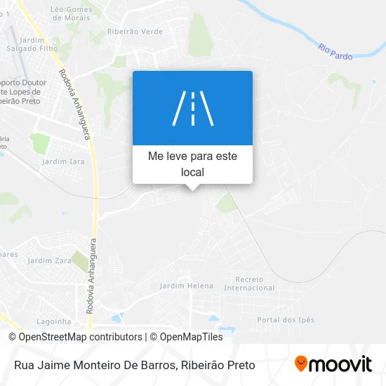 Rua Jaime Monteiro De Barros mapa