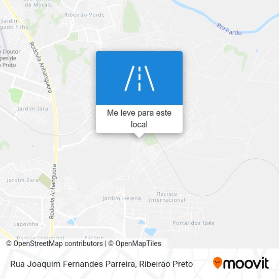 Rua Joaquim Fernandes Parreira mapa