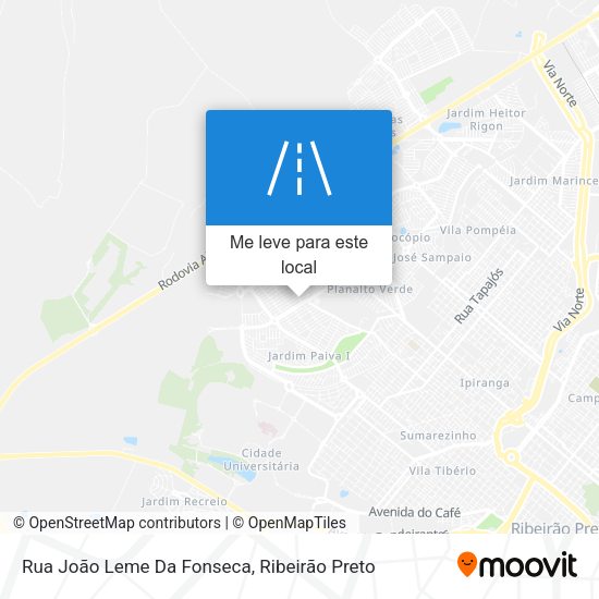Rua João Leme Da Fonseca mapa