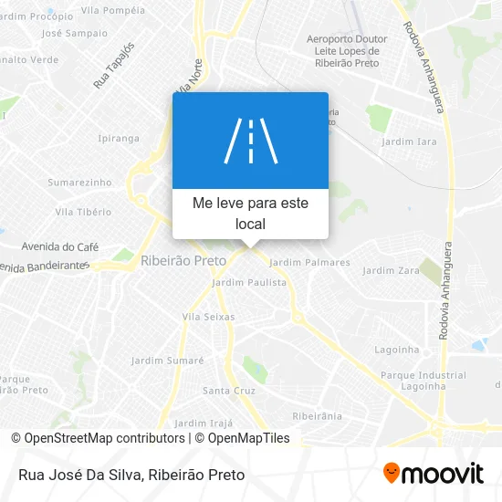 Rua José Da Silva mapa