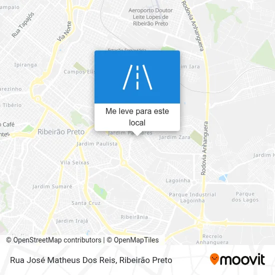 Rua José Matheus Dos Reis mapa