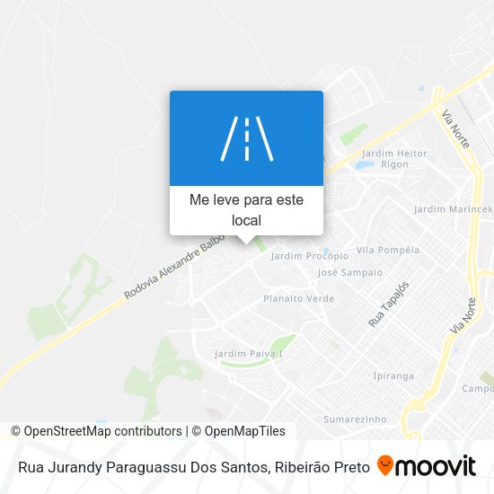 Rua Jurandy Paraguassu Dos Santos mapa