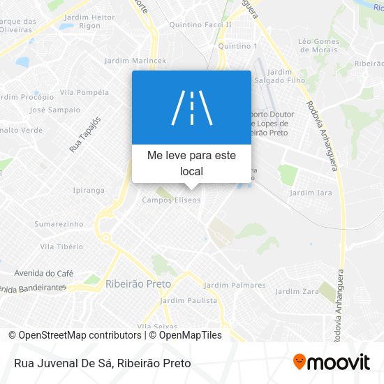 Rua Juvenal De Sá mapa