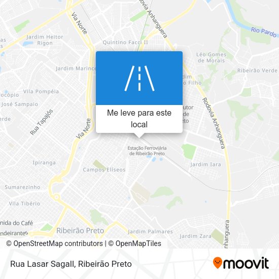 Rua Lasar Sagall mapa