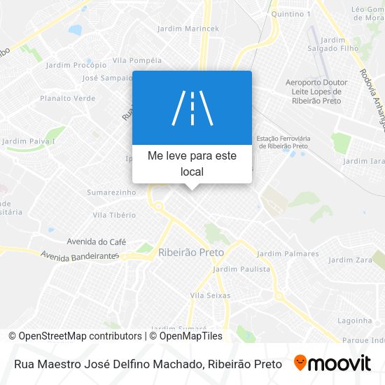 Rua Maestro José Delfino Machado mapa
