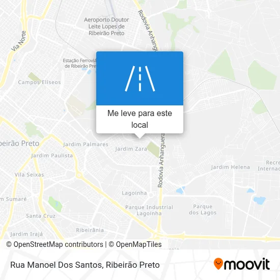 Rua Manoel Dos Santos mapa