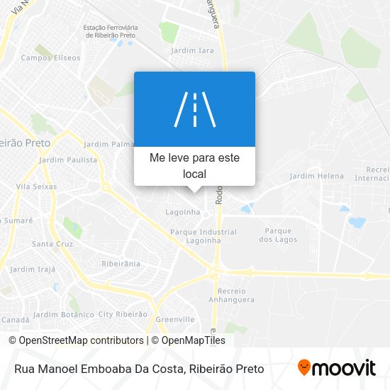 Rua Manoel Emboaba Da Costa mapa