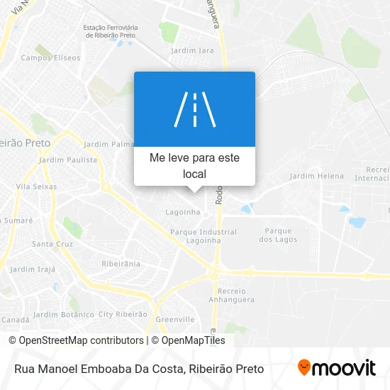 Rua Manoel Emboaba Da Costa mapa