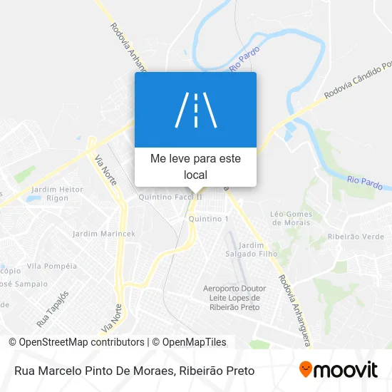Rua Marcelo Pinto De Moraes mapa