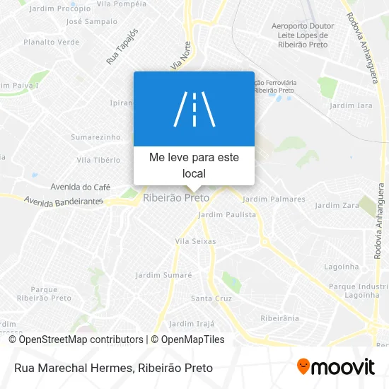 Rua Marechal Hermes mapa