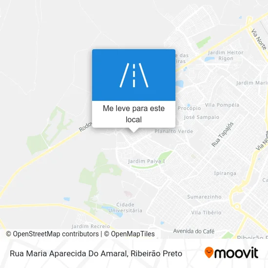 Rua Maria Aparecida Do Amaral mapa