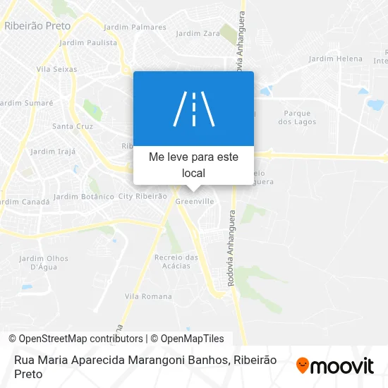 Rua Maria Aparecida Marangoni Banhos mapa