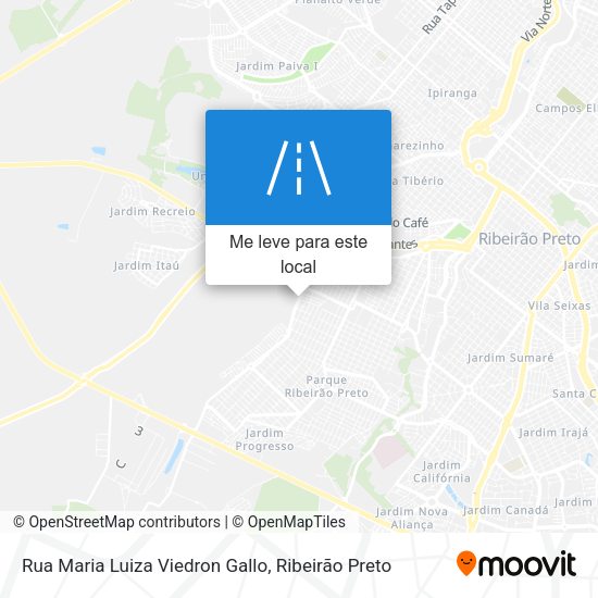 Rua Maria Luiza Viedron Gallo mapa