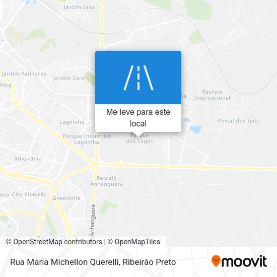 Rua Maria Michellon Querelli mapa