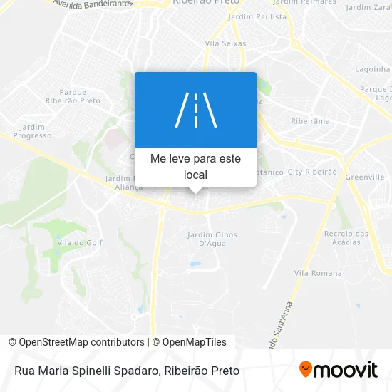 Rua Maria Spinelli Spadaro mapa
