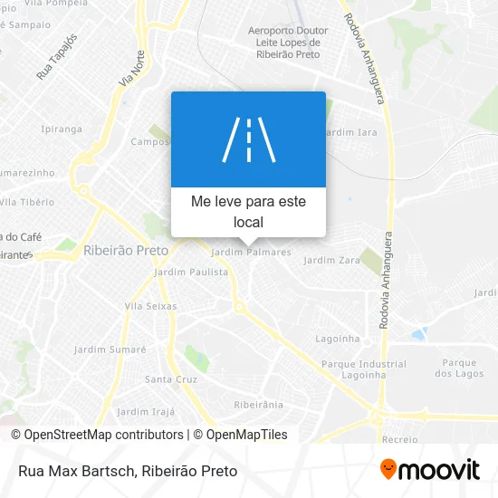 Rua Max Bartsch mapa