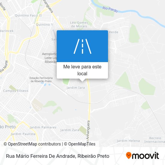 Rua Mário Ferreira De Andrade mapa