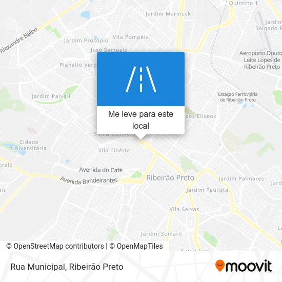 Rua Municipal mapa