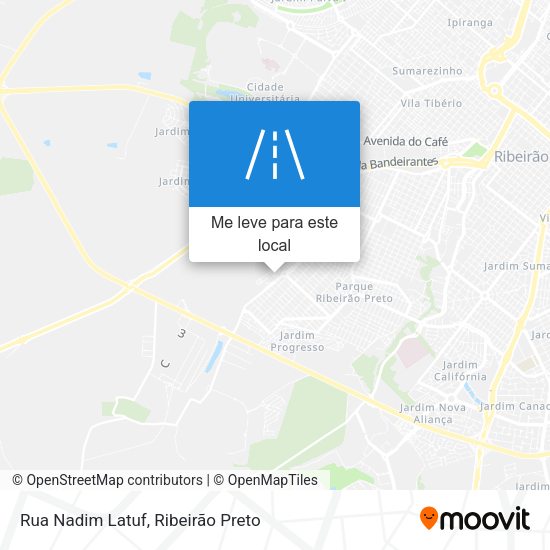 Rua Nadim Latuf mapa