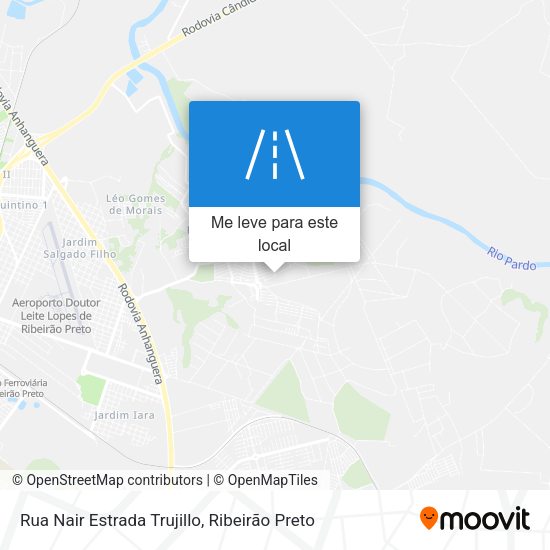 Rua Nair Estrada Trujillo mapa