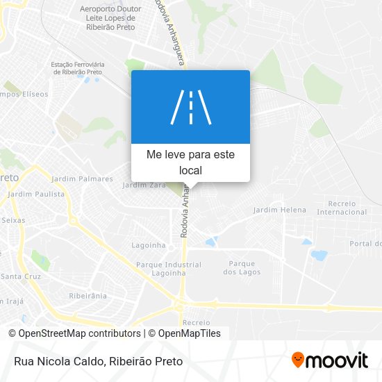 Rua Nicola Caldo mapa