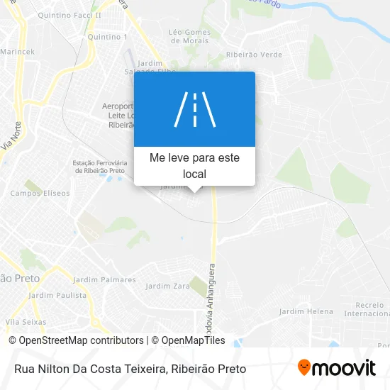 Rua Nilton Da Costa Teixeira mapa