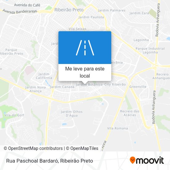 Rua Paschoal Bardaró mapa