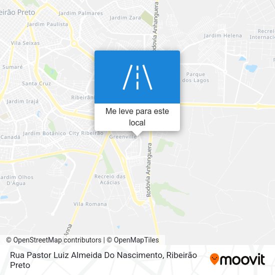 Rua Pastor Luiz Almeida Do Nascimento mapa