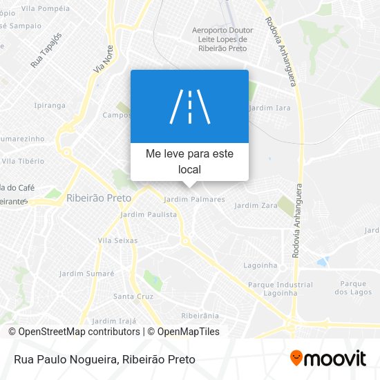 Rua Paulo Nogueira mapa