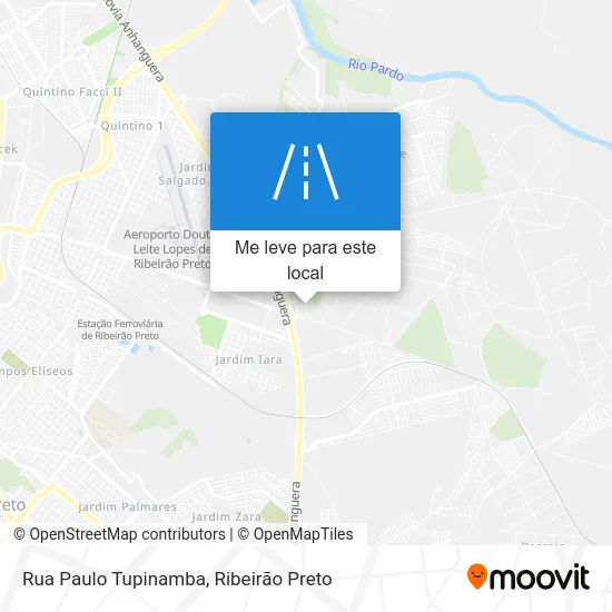 Rua Paulo Tupinamba mapa