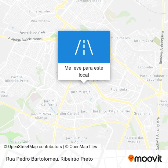 Rua Pedro Bartolomeu mapa