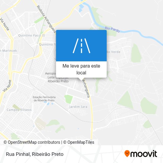 Rua Pinhal mapa