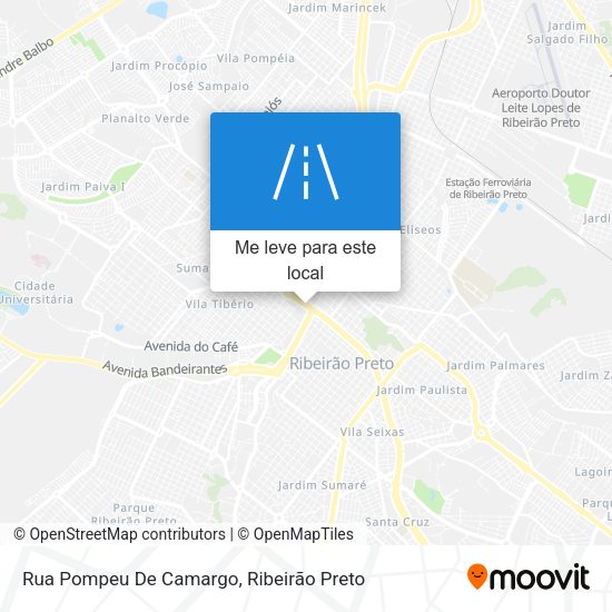 Rua Pompeu De Camargo mapa