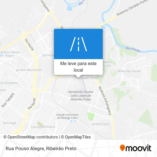 Rua Pouso Alegre mapa