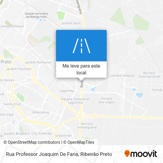 Rua Professor Joaquim De Faria mapa