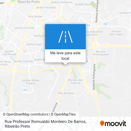 Rua Professor Romualdo Monteiro De Barros mapa