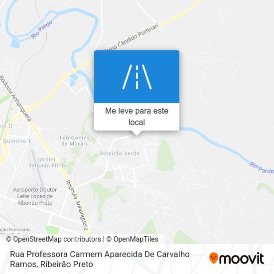 Rua Professora Carmem Aparecida De Carvalho Ramos mapa