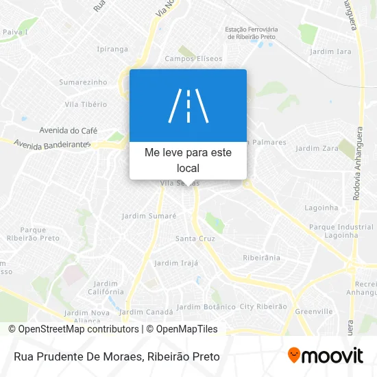 Rua Prudente De Moraes mapa