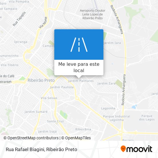 Rua Rafael Biagini mapa