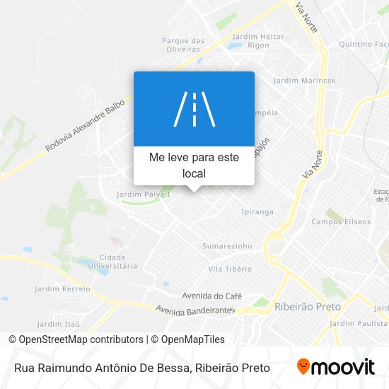 Rua Raimundo Antônio De Bessa mapa