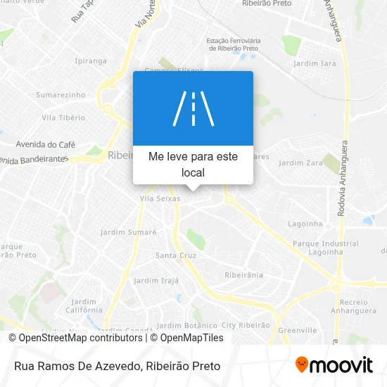 Rua Ramos De Azevedo mapa