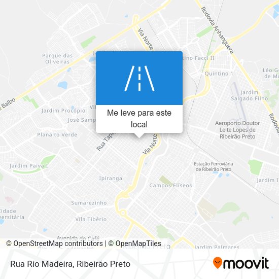Rua Rio Madeira mapa